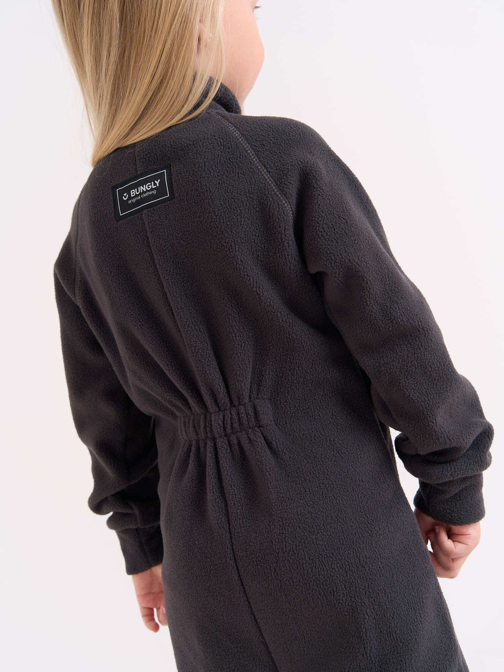 Комбинезон флисовый Антрацит - Bungly фото 4