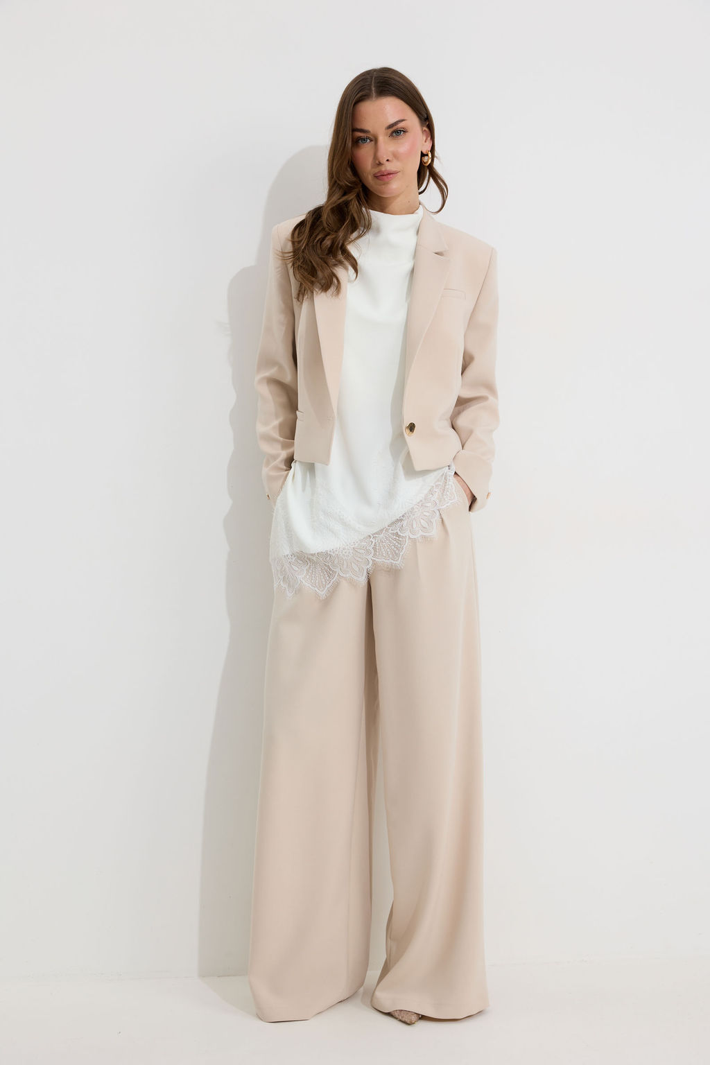 Костюм 4302 (бежевый) - Lyushe фото 7
