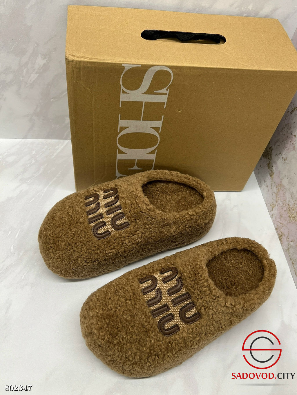 Мюли с мехом женские зимние