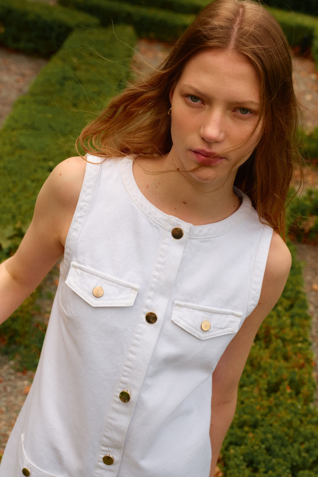 Vestido denim sin mangas - H&m фото 6