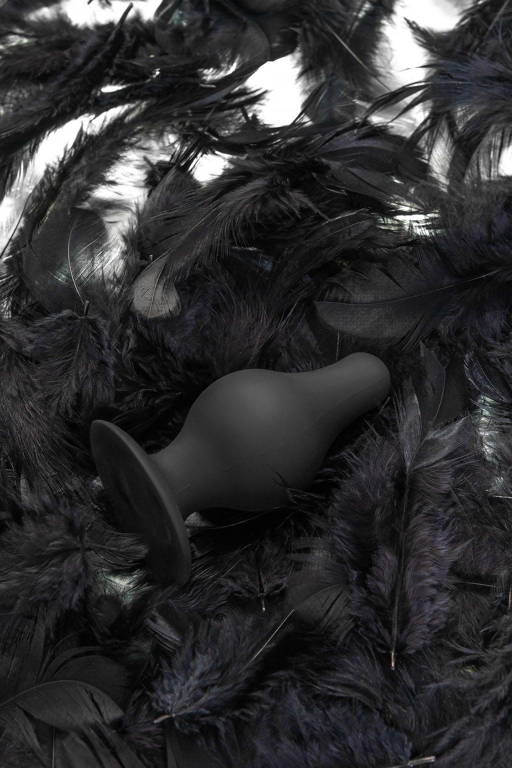 Анальная втулка Erotist Spade S, сайлекспан, чёрный, 8 см  фото 12