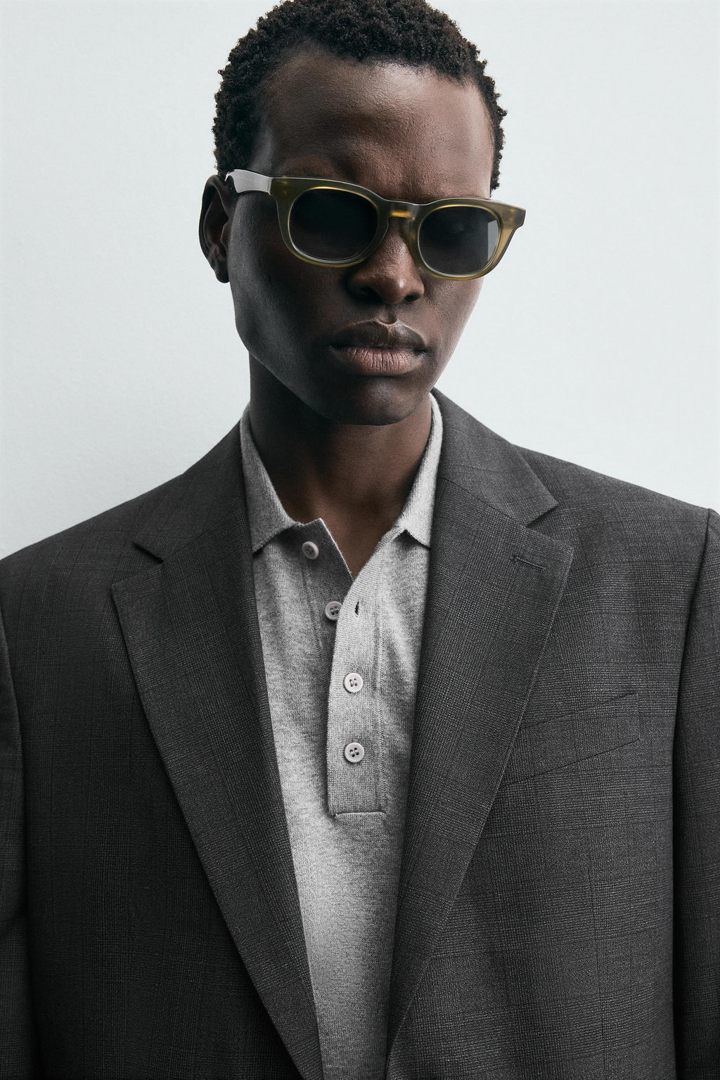 CHECK SUIT BLAZER - Zara фото 5