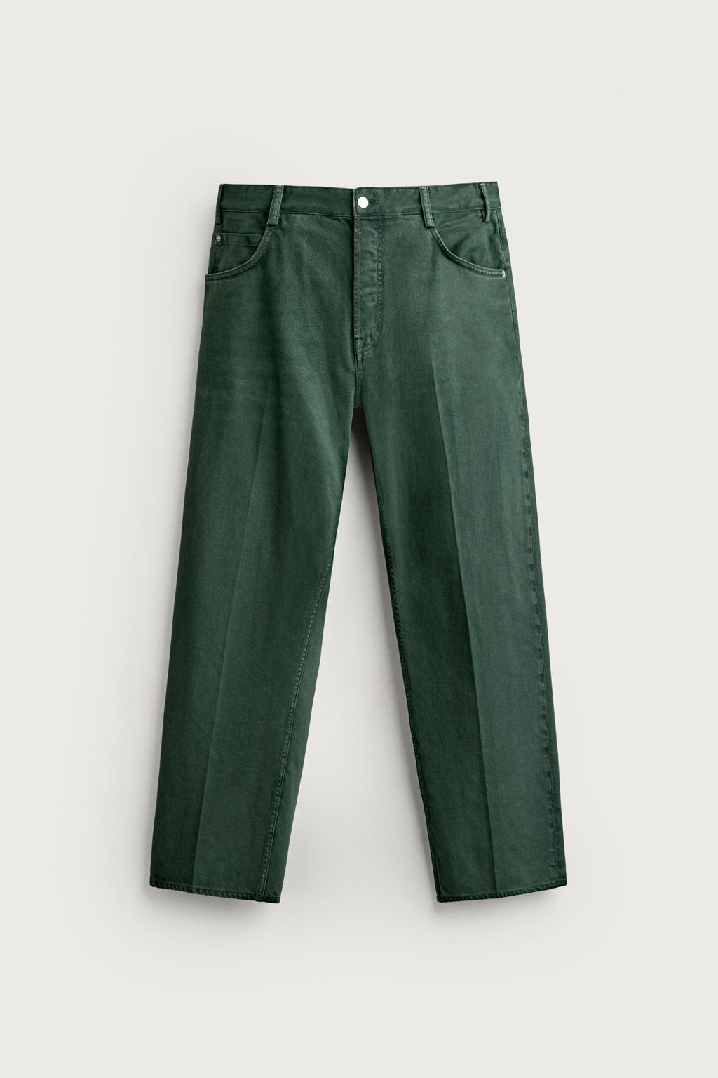 JEANS RELAXED FIT PLANCHADO / Botella - Zara фото 6