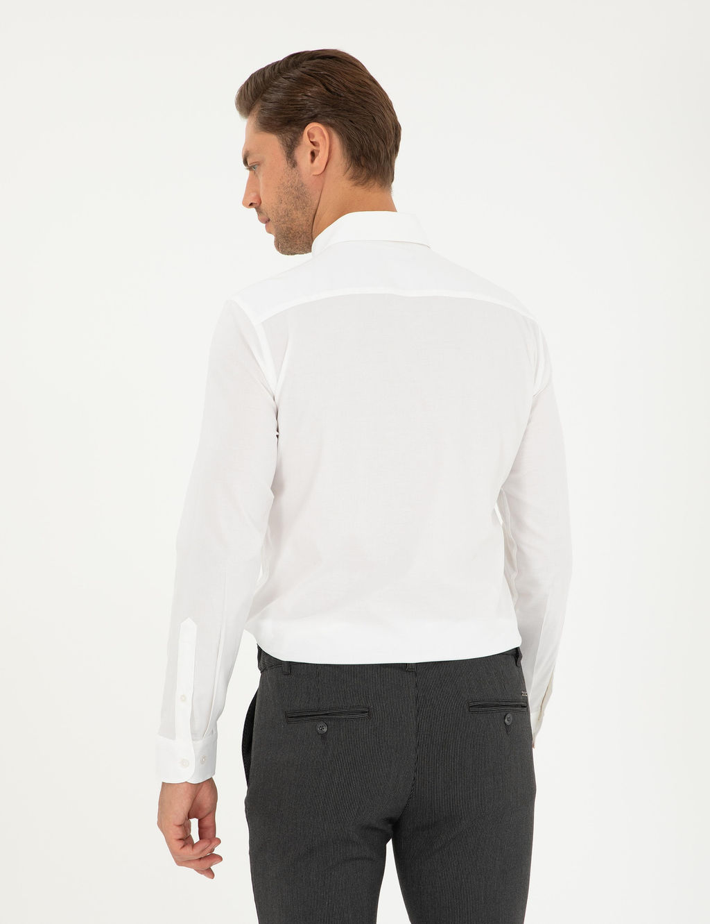 Рубашка Slim Fit белая