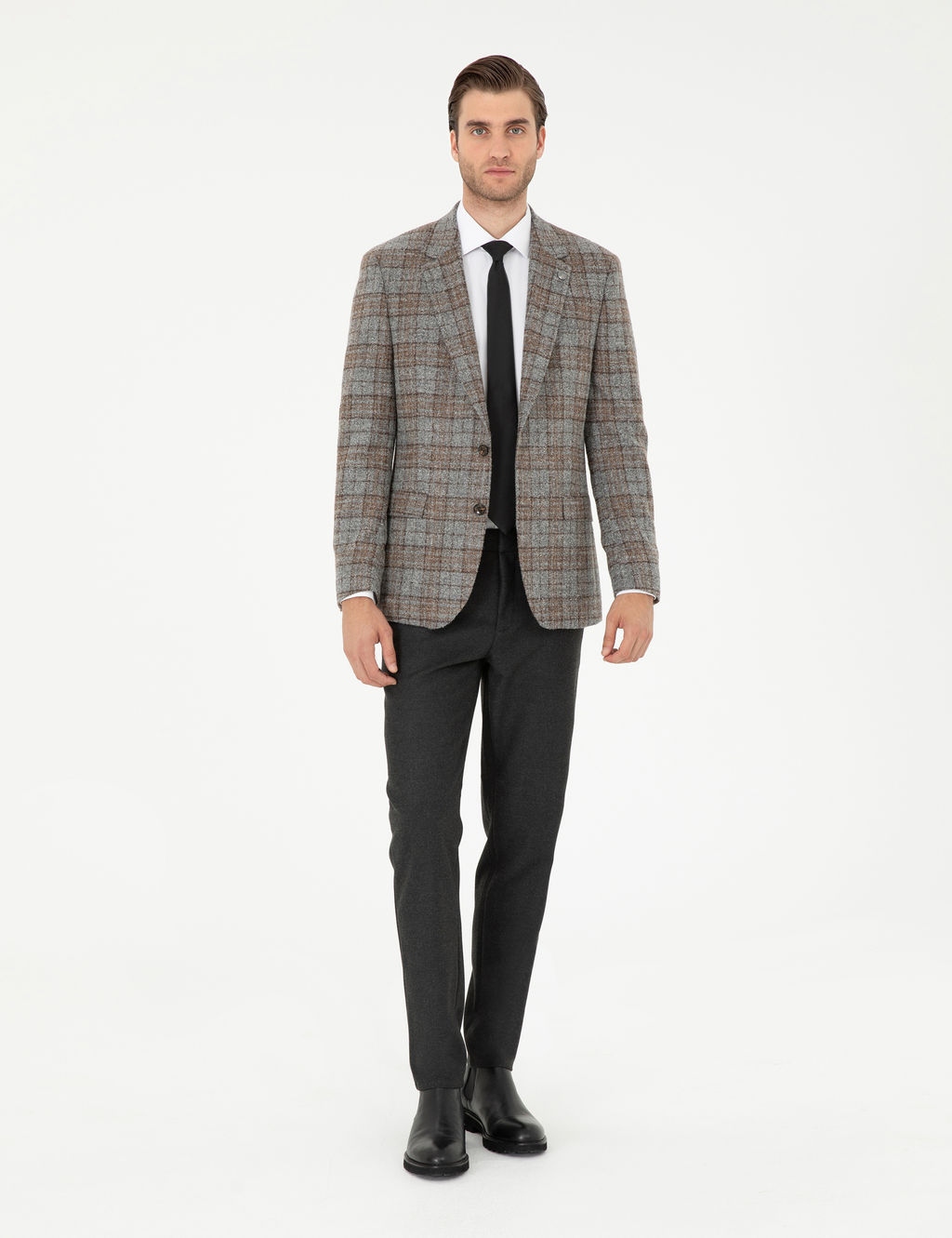 Antrasit Ex. Slim Fit Kuma_ Pantolon