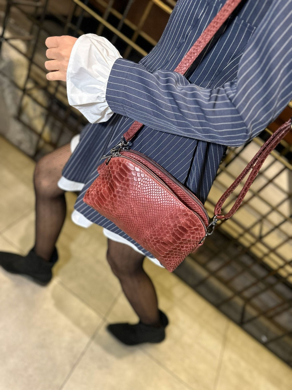 Сумка женская из телячьей кожи