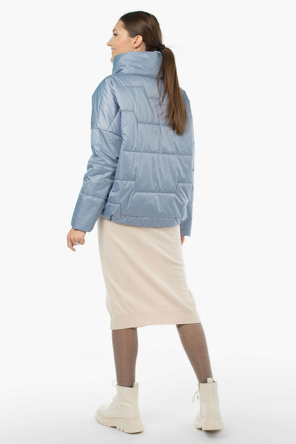 04-2849 Куртка женская демисезонная (G-loft 100) - El podio фото 7