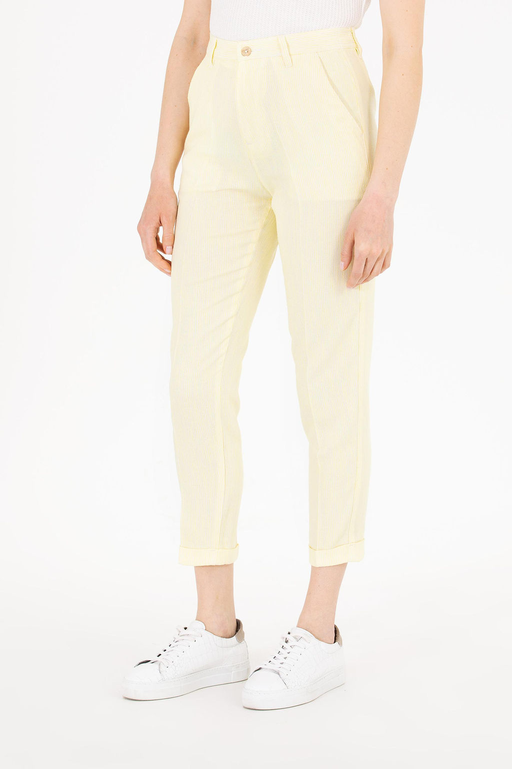 U. S. Polo Assn Женские неоновые желтые брюки - U.s. polo assn фото 2