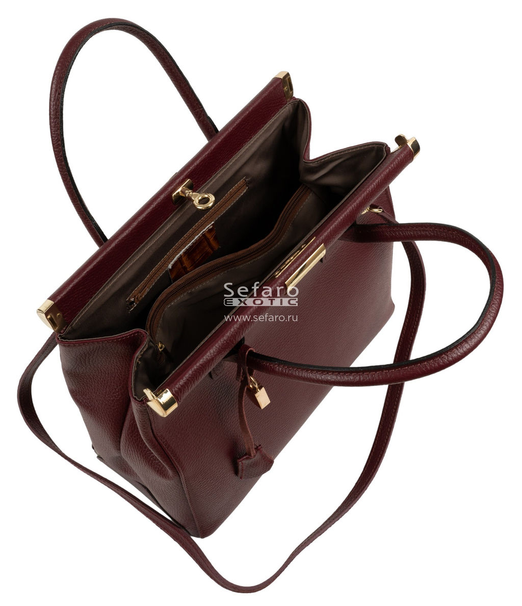 Сумка женская из телячьей кожи