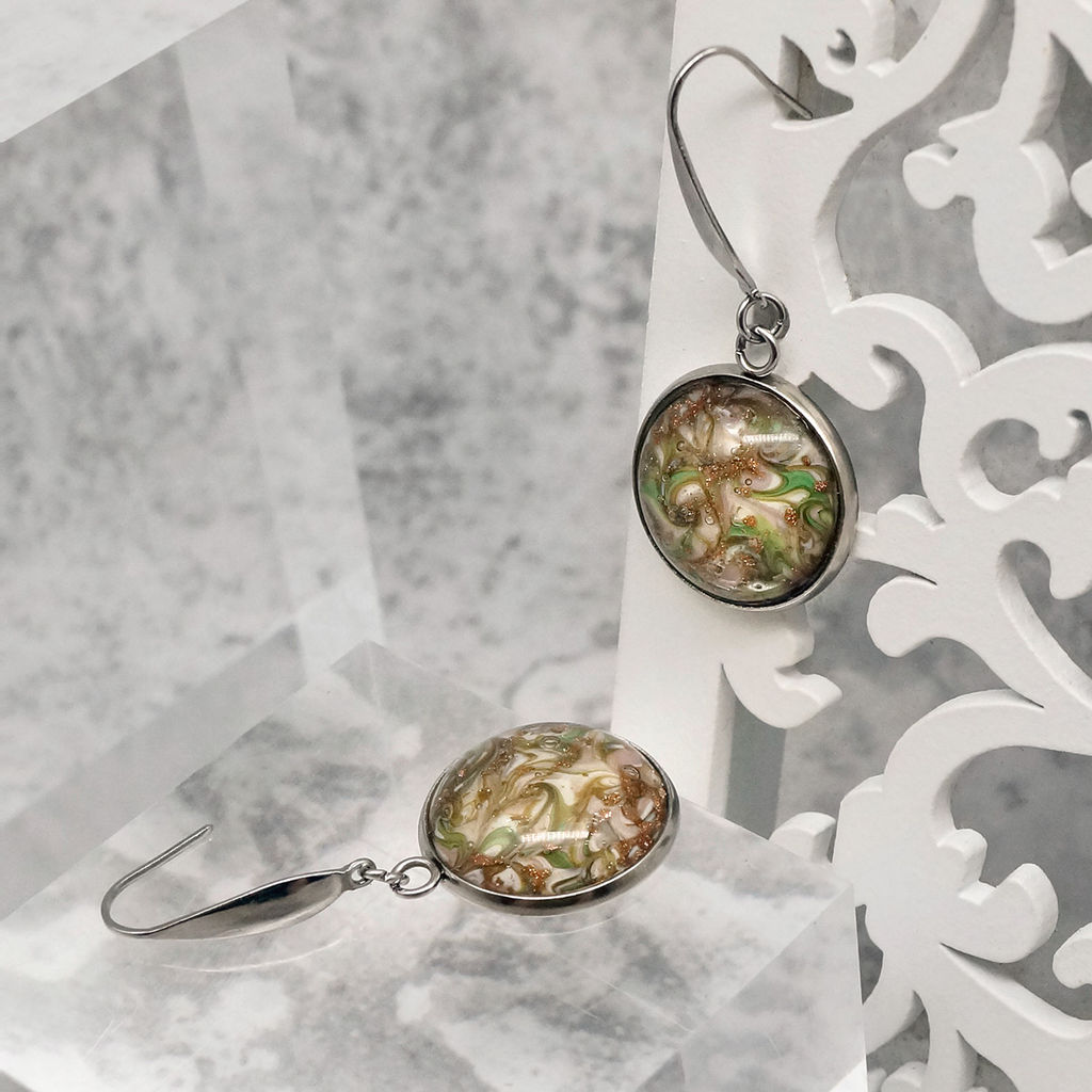 Серьги из муранского стекла SUMMER DAY LS2048 - Vloes фото 4