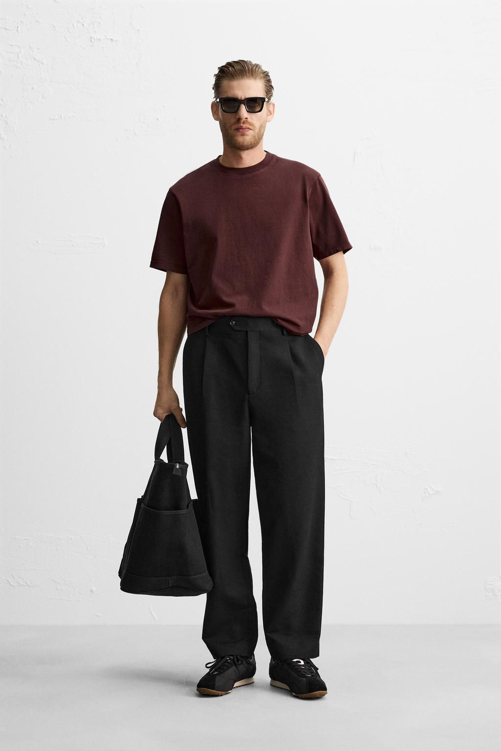 MEDIUM WEIGHT T-SHIRT - Zara фото 34