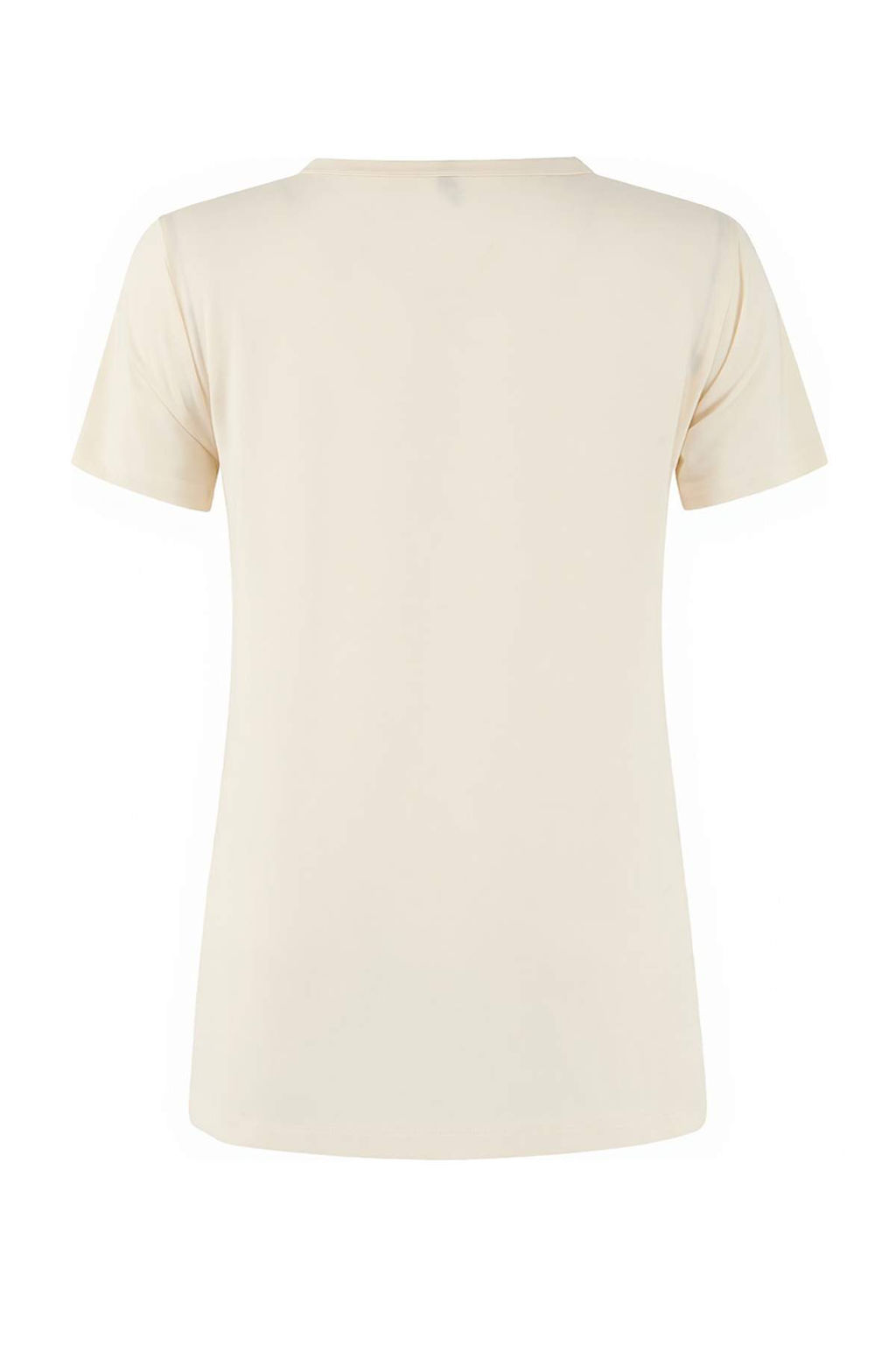 Ekru Micro Kuma_ Y_rtma_ Detayl_ _rme Spor T-Shirt THMSS26TS00002 - Trendyolmilla фото 6