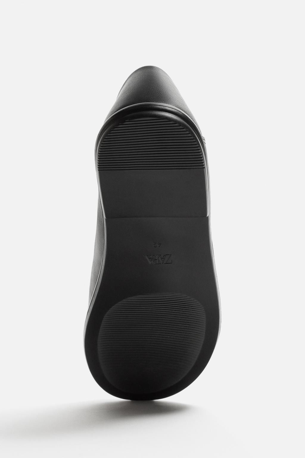 LEATHER LOAFERS - Zara фото 7