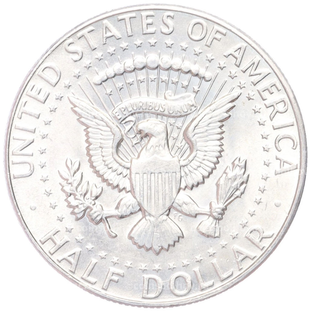 1/2 доллара (50 центов) 1966 года США