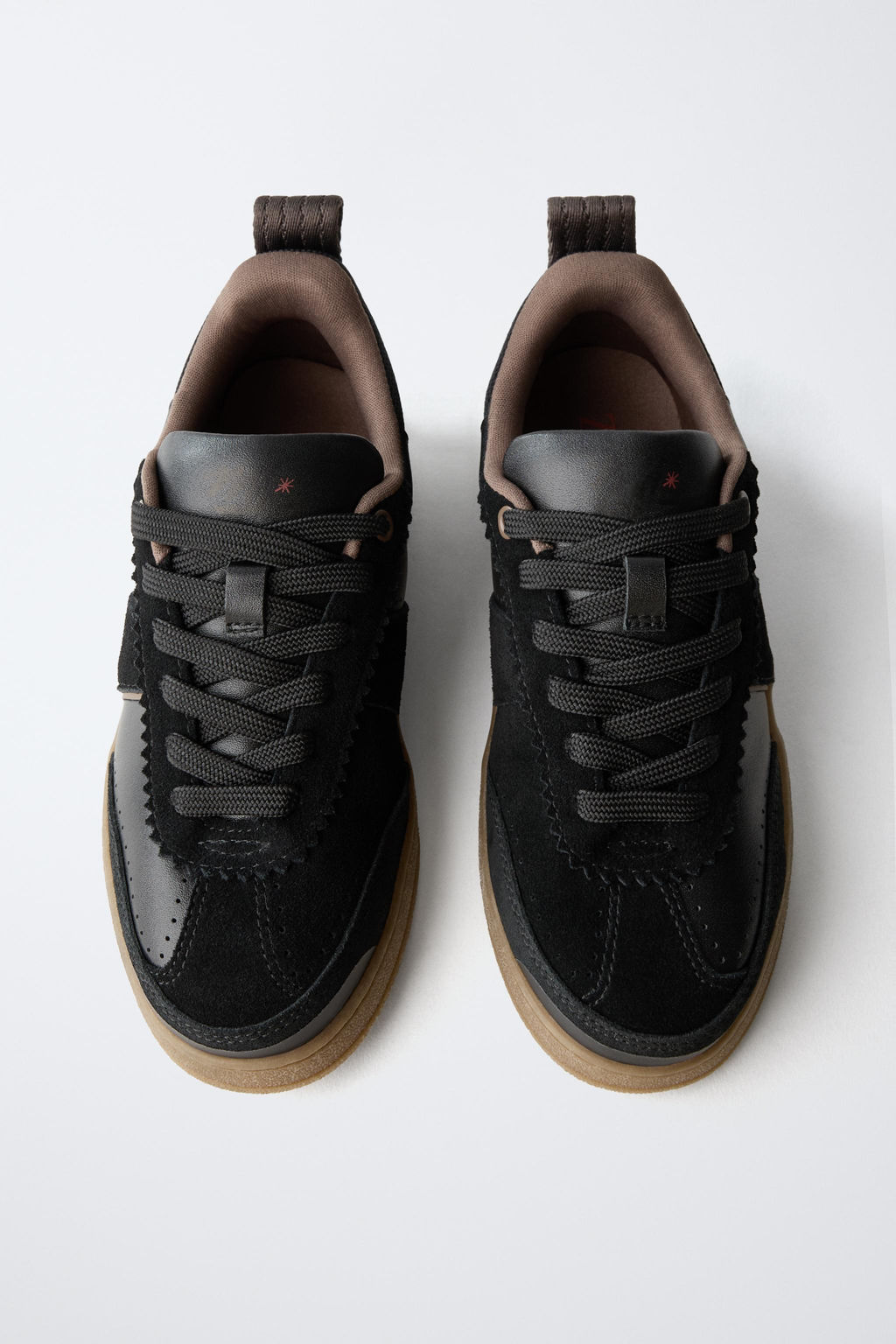 LEATHER SNEAKERS - Zara фото 5