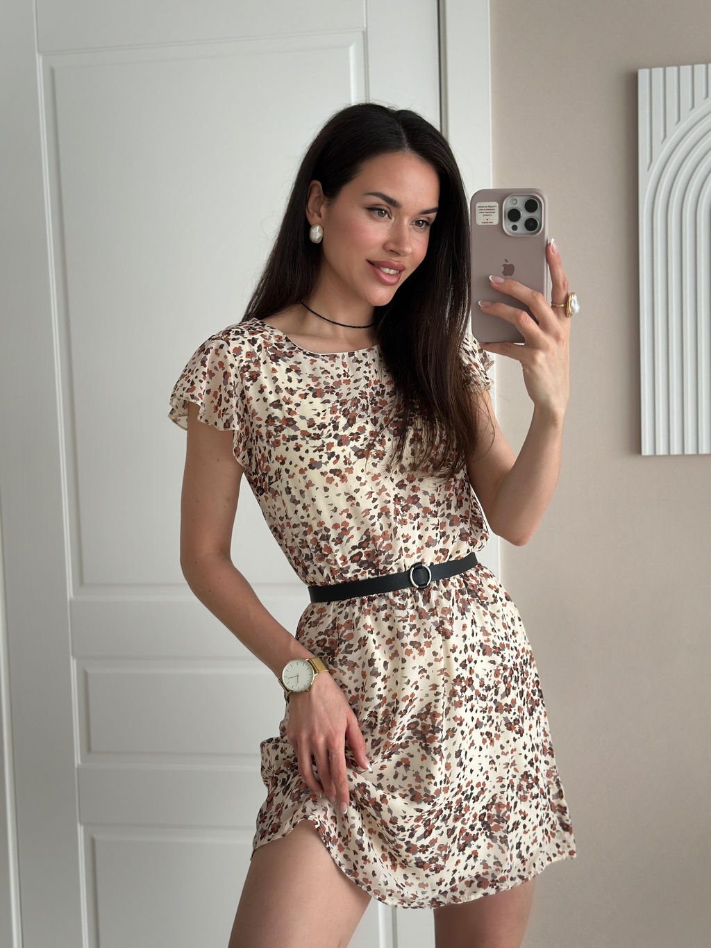 Платье Джина (бежевый) NEW - Nadi bordo фото 9