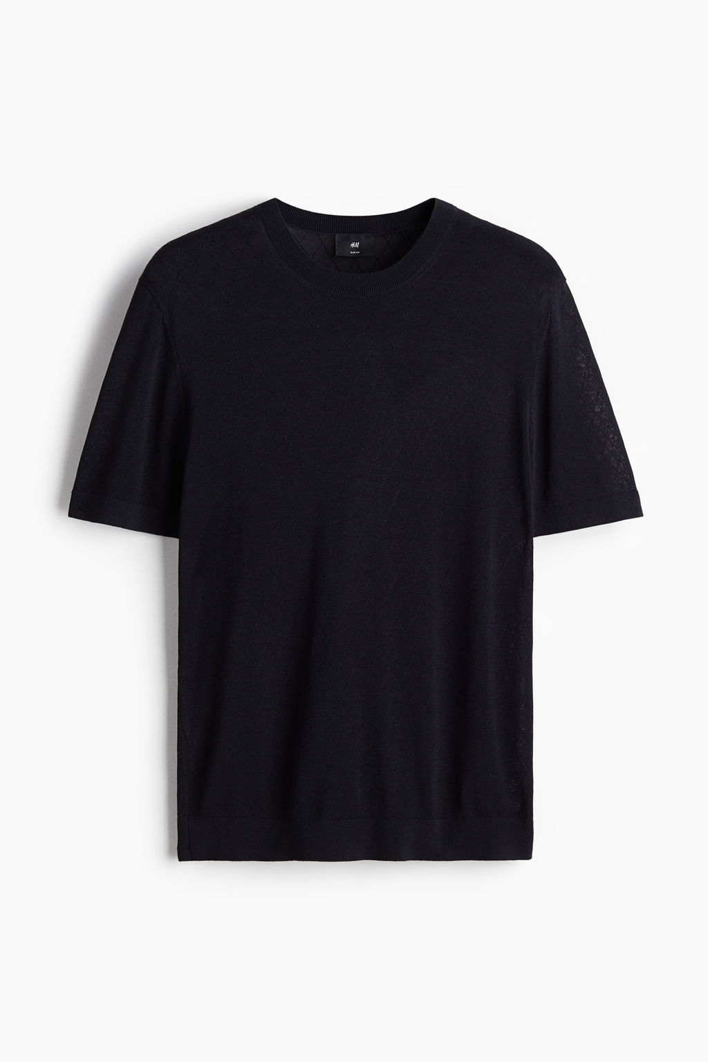 Camiseta de punto Slim Fit