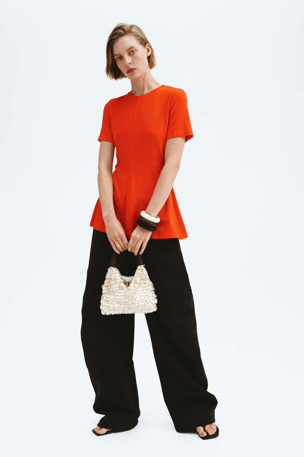 Top interlock con peplum - H&m фото 3