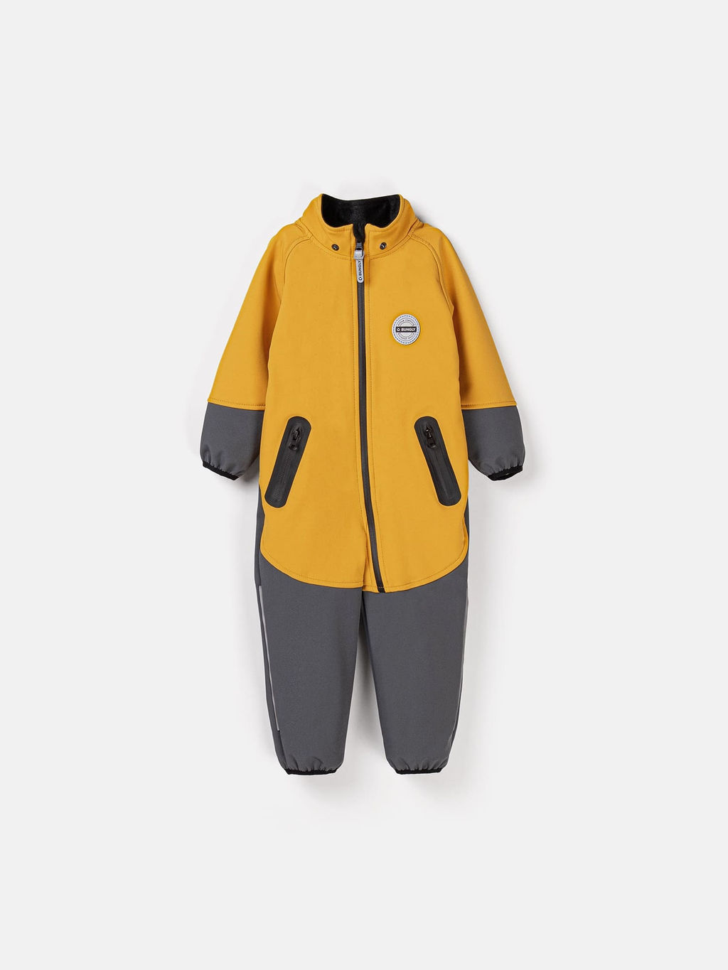 Комбинезон Softshell демисезонный Горчица - Bungly фото 10