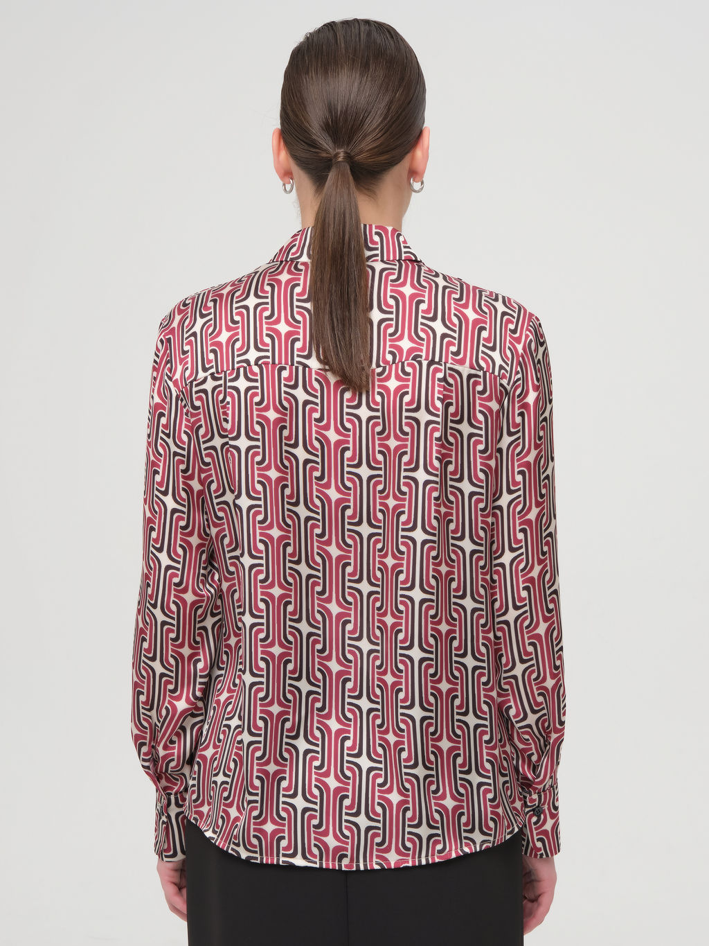 Блузка с принтом