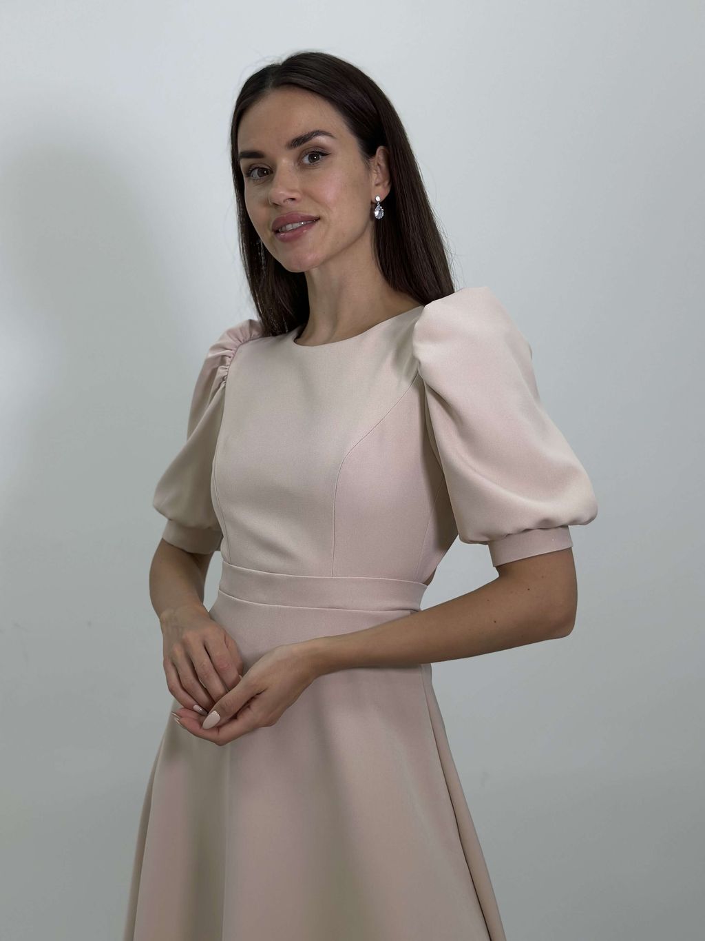 Платье Аливия (бежевый) - Nadi bordo фото 3