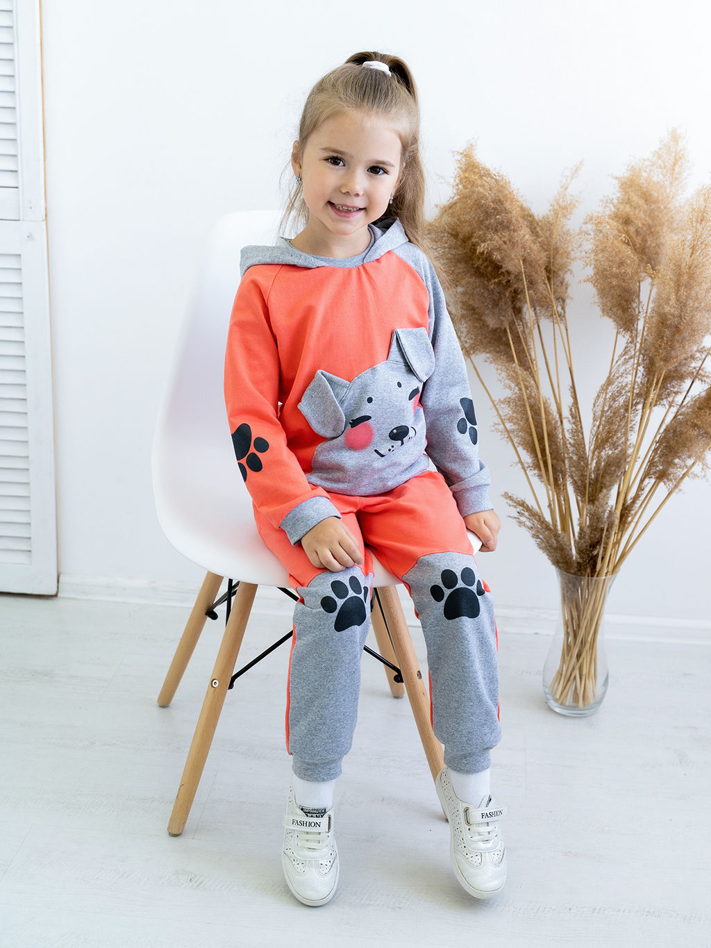 Костюм детский кораллмеланж собака