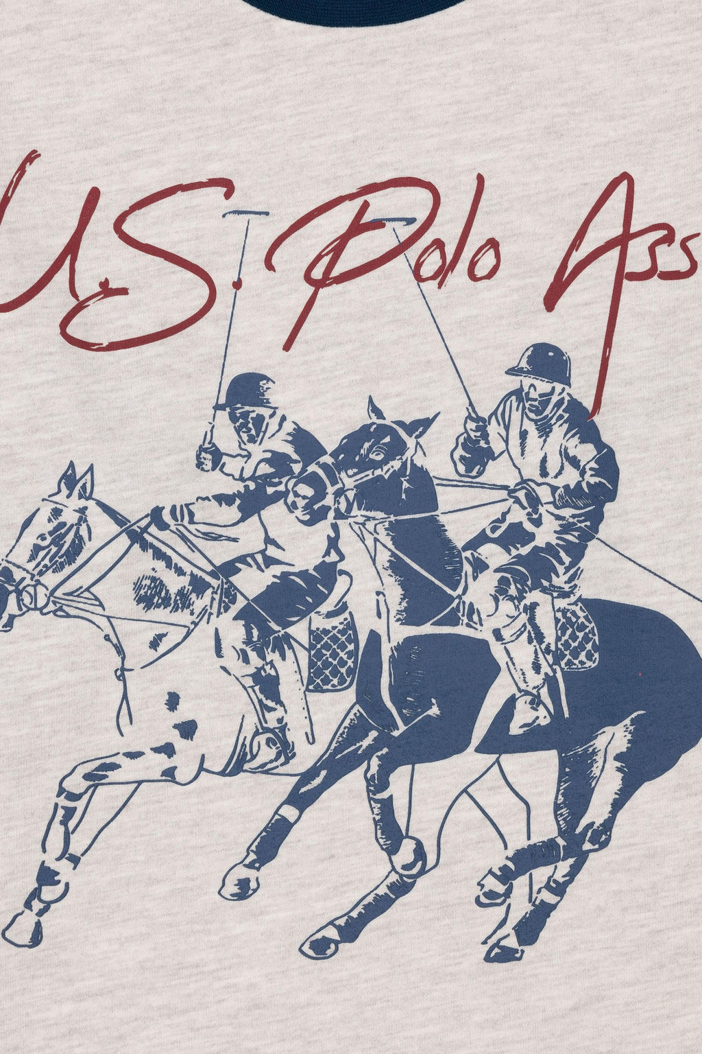 Пижамный комплект бежевого меланжевого цвета для мальчика Неожиданная скидка в корзине - U.s. polo assn фото 6