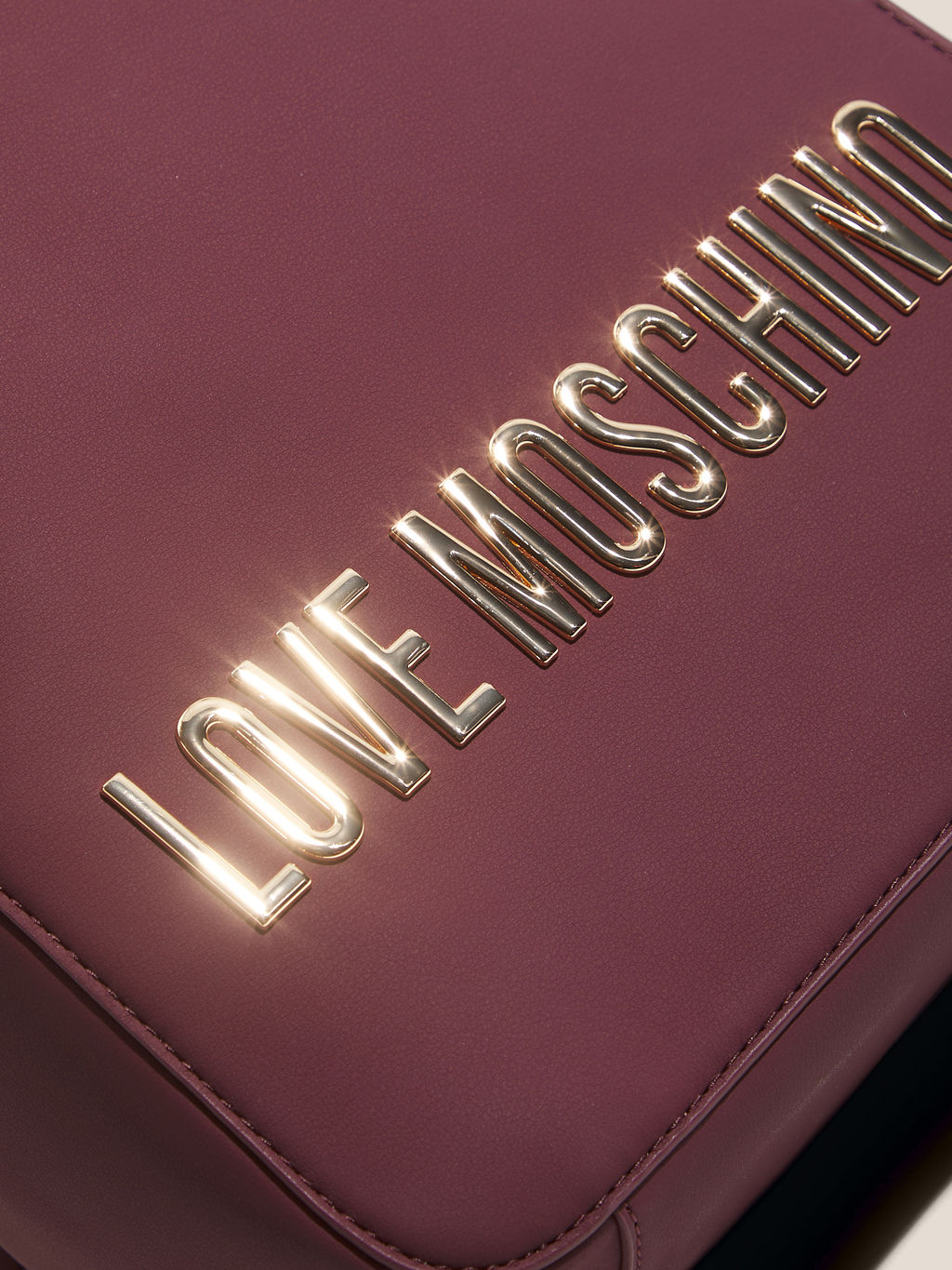 Женский рюкзак LOVE MOSCHINO BOLD LOVE Артикул 4560980, фиолетово-бордовый  фото 2