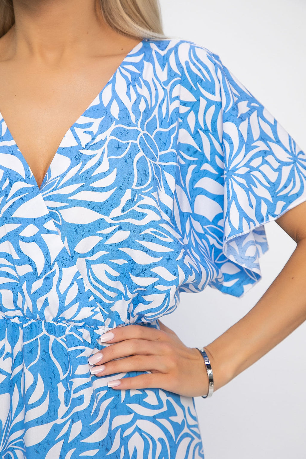 Платье Летнее настроение (голубое) П13728-7М - Lt collection фото 6