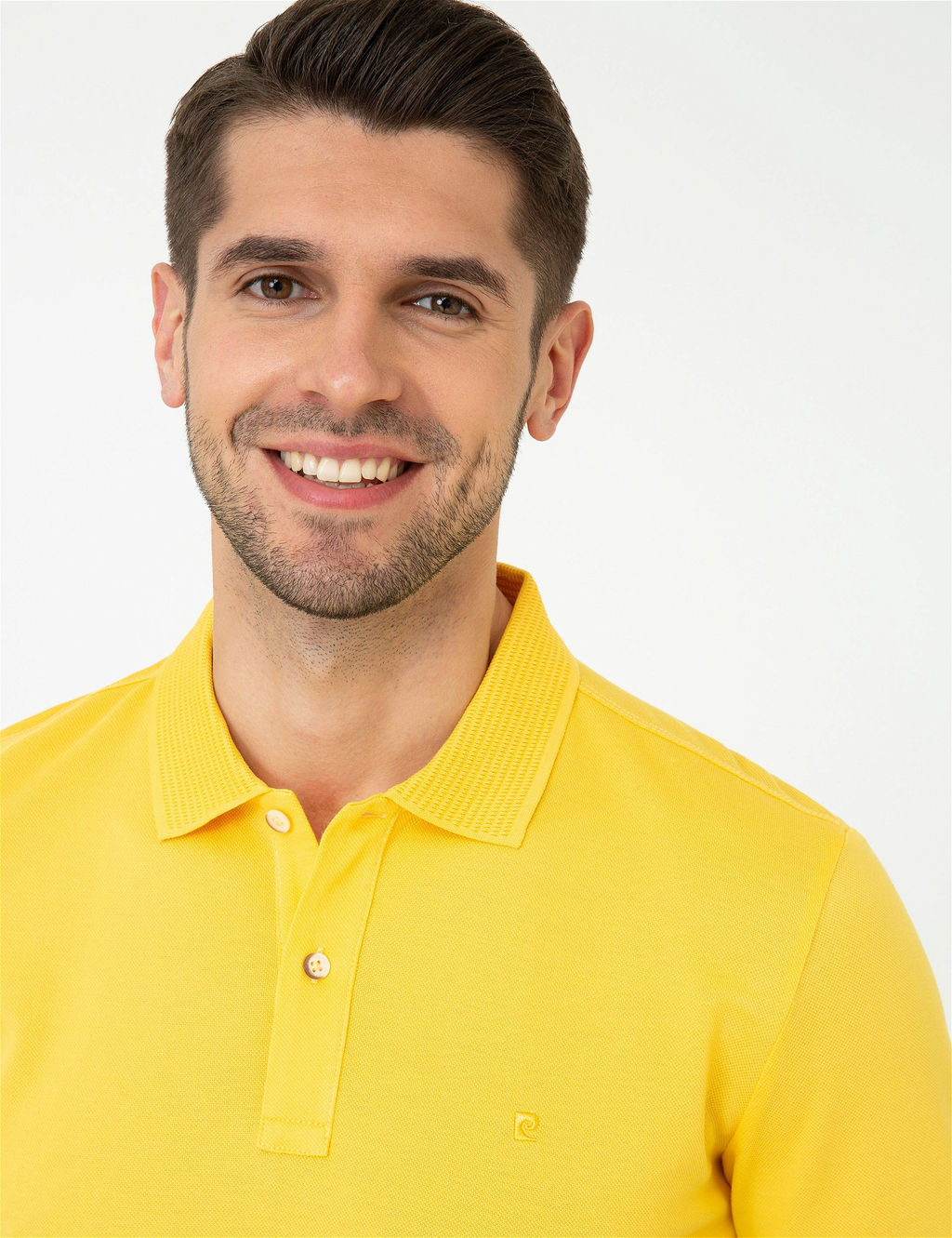 Sar_ Slim Fit Polo Yaka Merserize Ti__rt - Pierre cardin фото 2