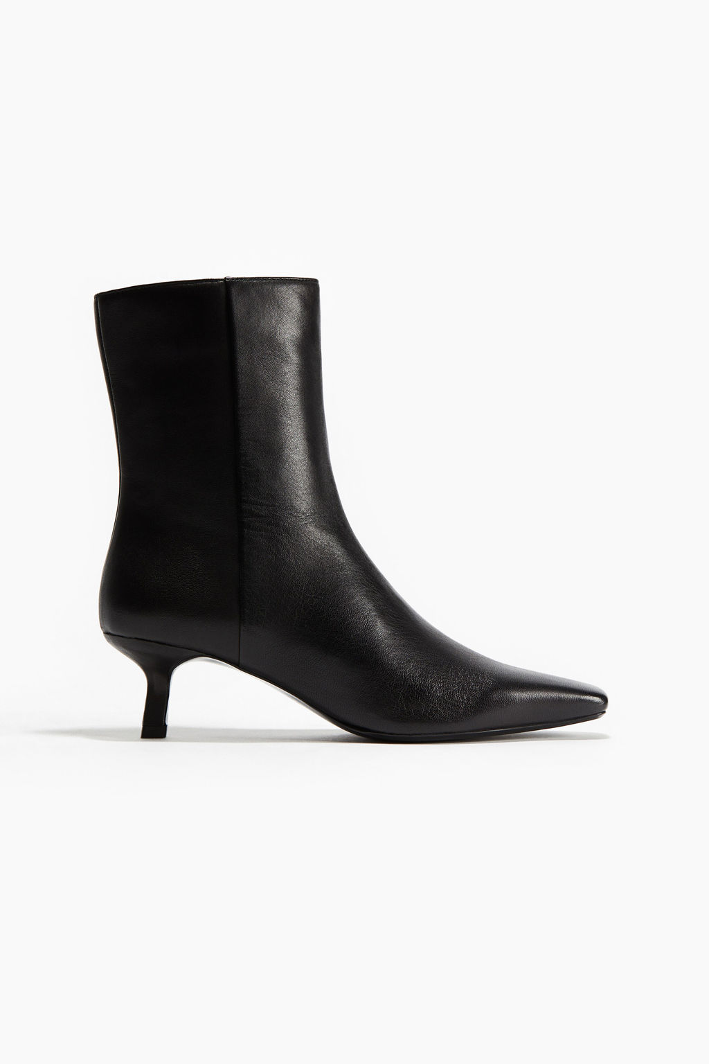 Botines de piel con tac?n - H&m фото 5