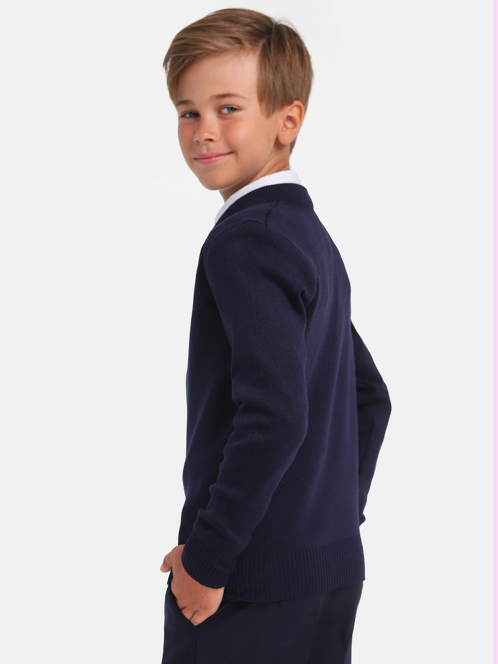 Кардиган для мальчиков - Синий мир фото 12