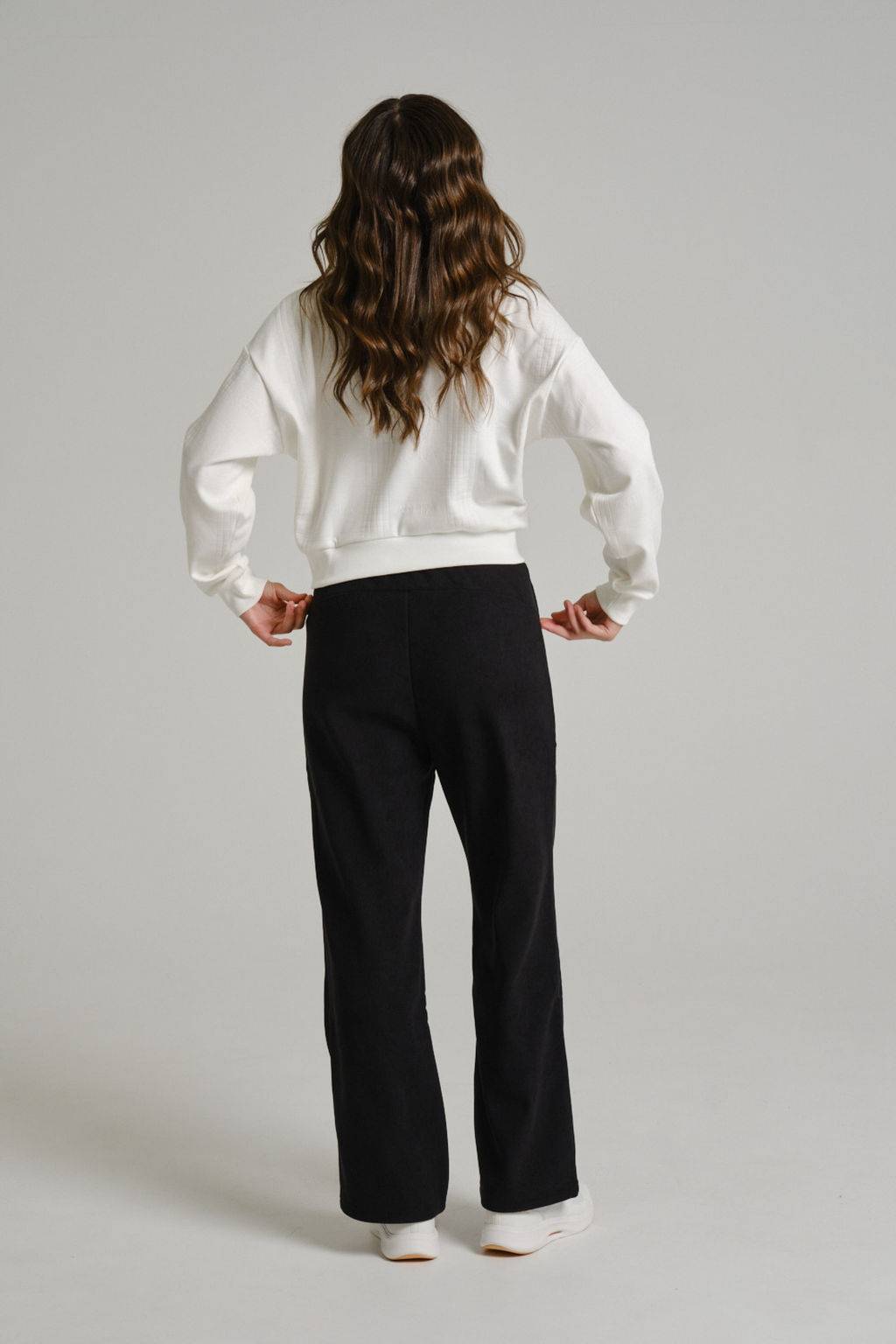 Брюки трикотажные утепленные Черный TRN Knit Track Pants - Anta фото 4