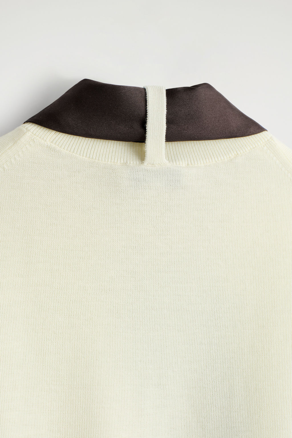 CAMISETA DE LANA MERINO CON PA?UELO DE SEDA - H&m фото 7