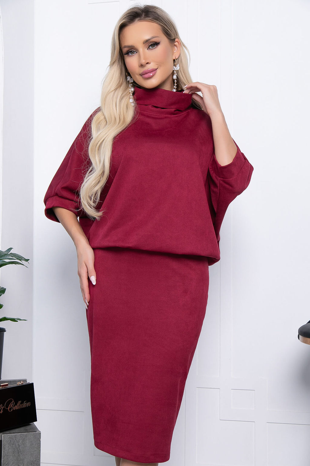 Платье Антония П7211 (ягодный) - Lt collection фото 7