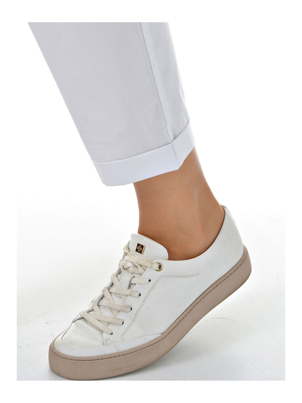 Хлопковые комфортные брюки резинка по поясу - А+б коллекция фото 8