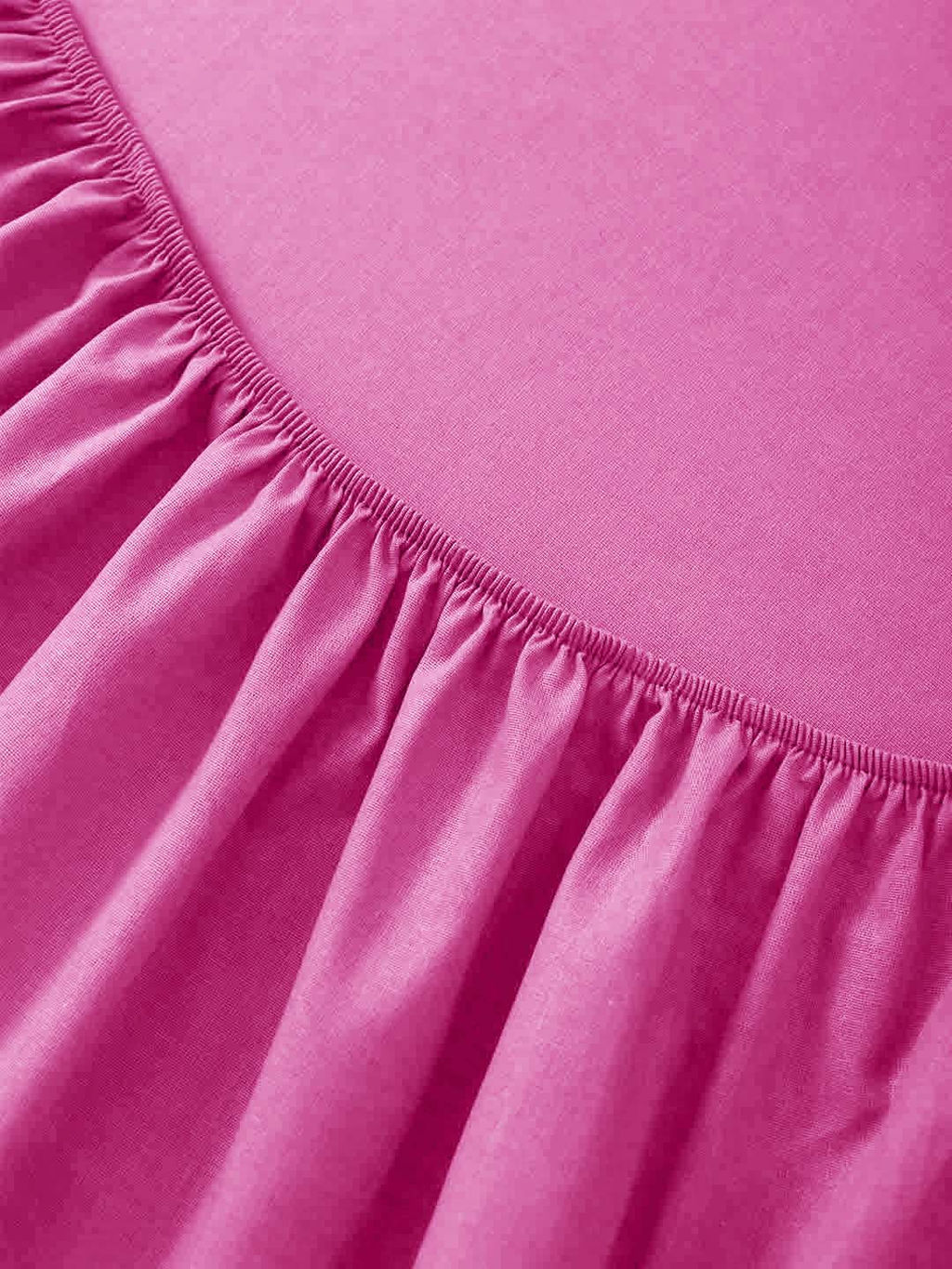 Простыня поплин гладкокрашеный - Розовый пион 220x240