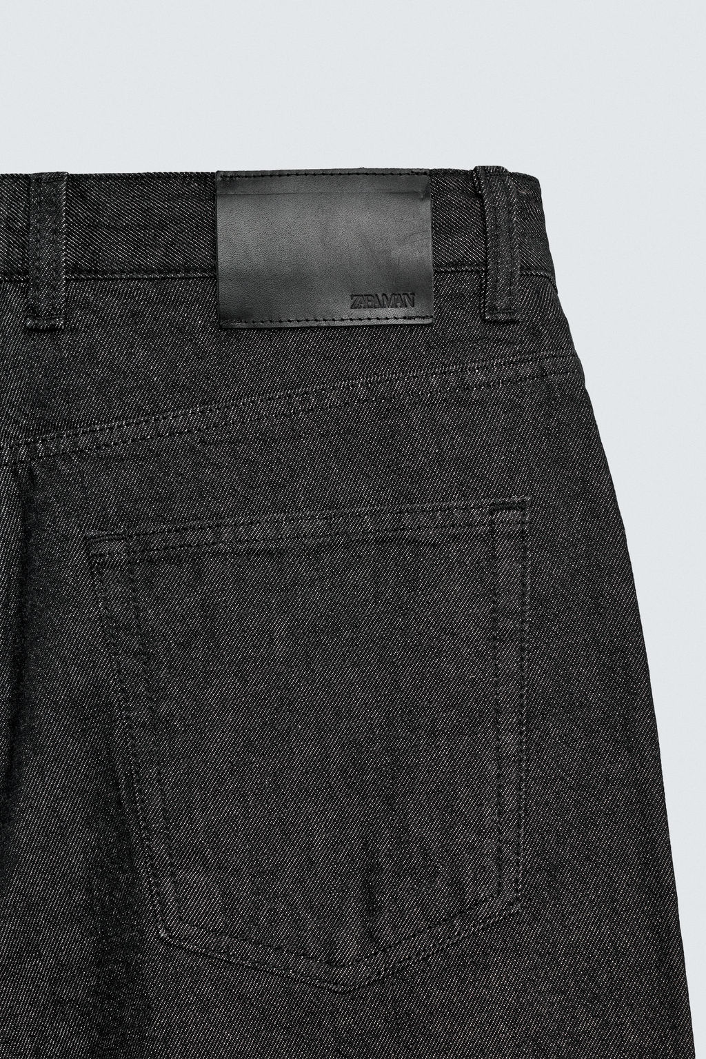 JEANS RELAXED FLARE FIT / Negro - Zara фото 11