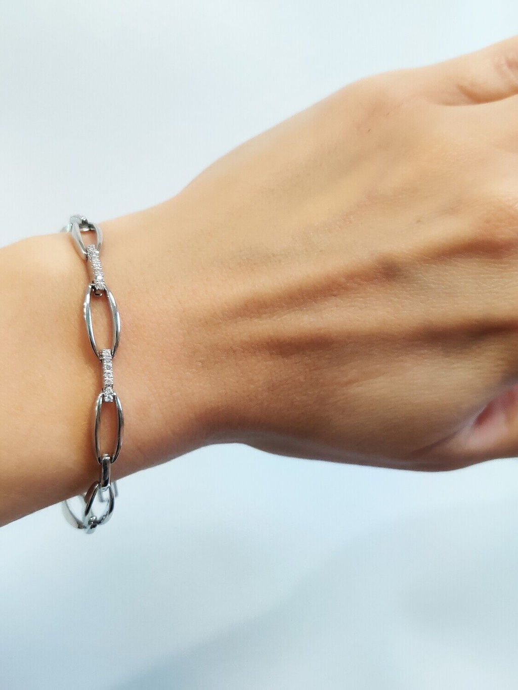 Браслет с цирконами