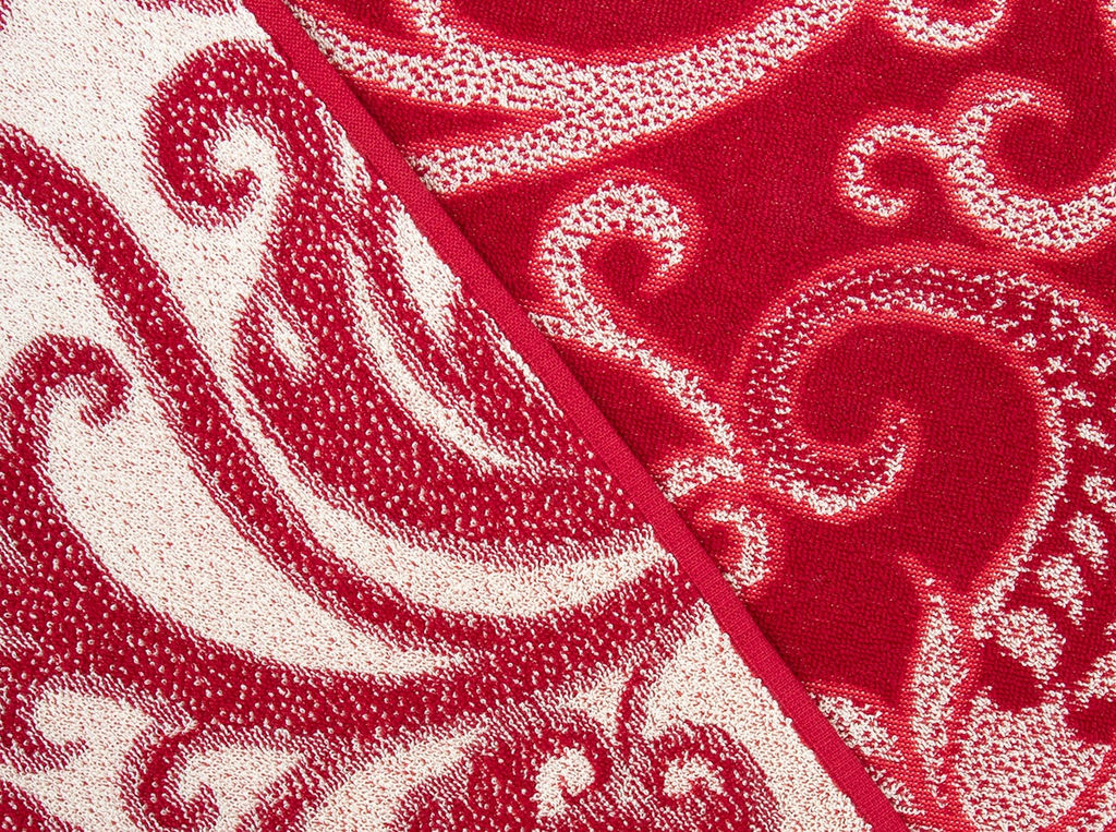 Полотенце махровое 6с102.411ж1 Шахеризада (бордо) 67х150см