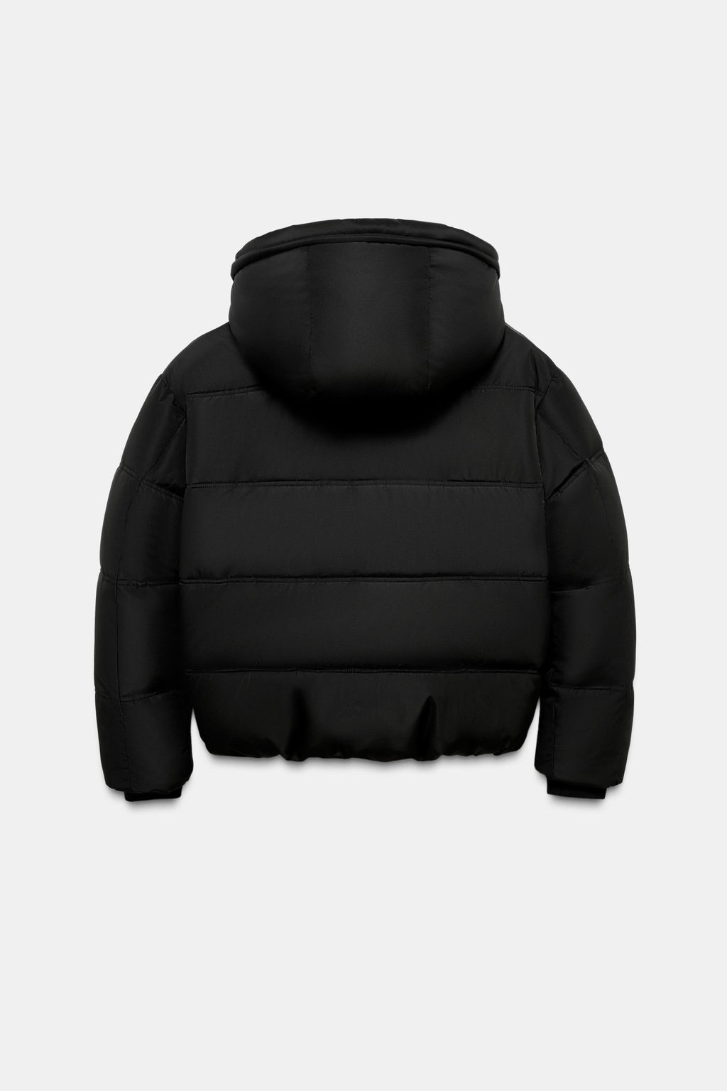 SHORT WATER-REPELLENT AND WINDPROOF HOODED ANORAK - Zara фото 12