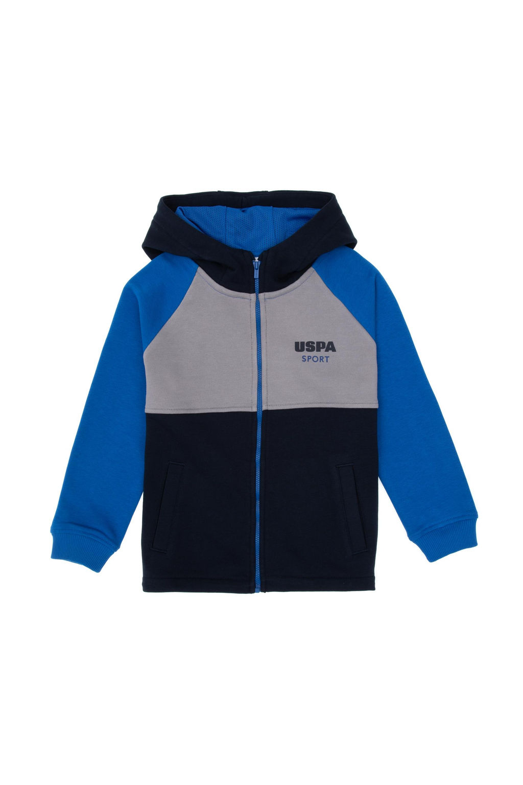 Erkek _ocuk Lacivert Kap__onlu Sweatshirt
