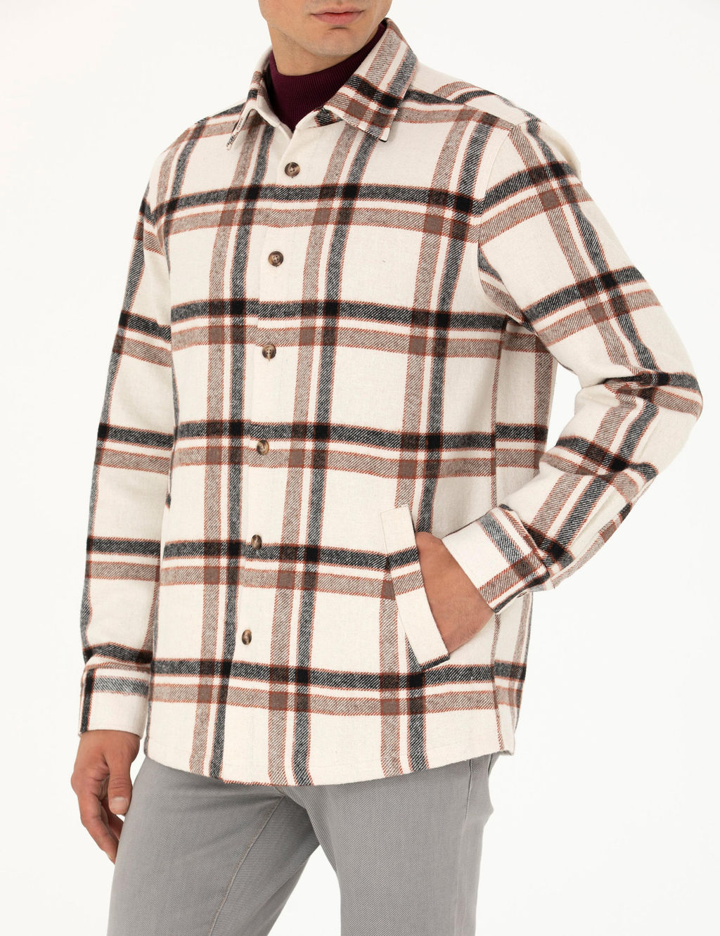 Bej Oduncu Comfort Fit G_mlek - Pierre cardin фото 6