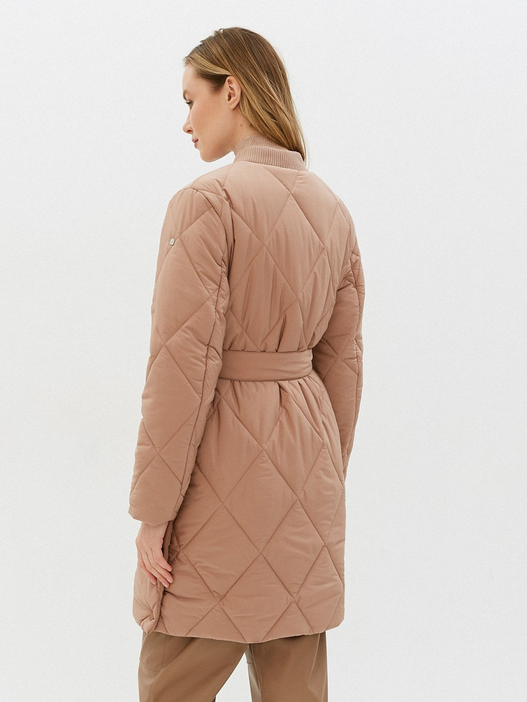 Conso/SM 220110 - beige Утепленное Пальто  фото 4