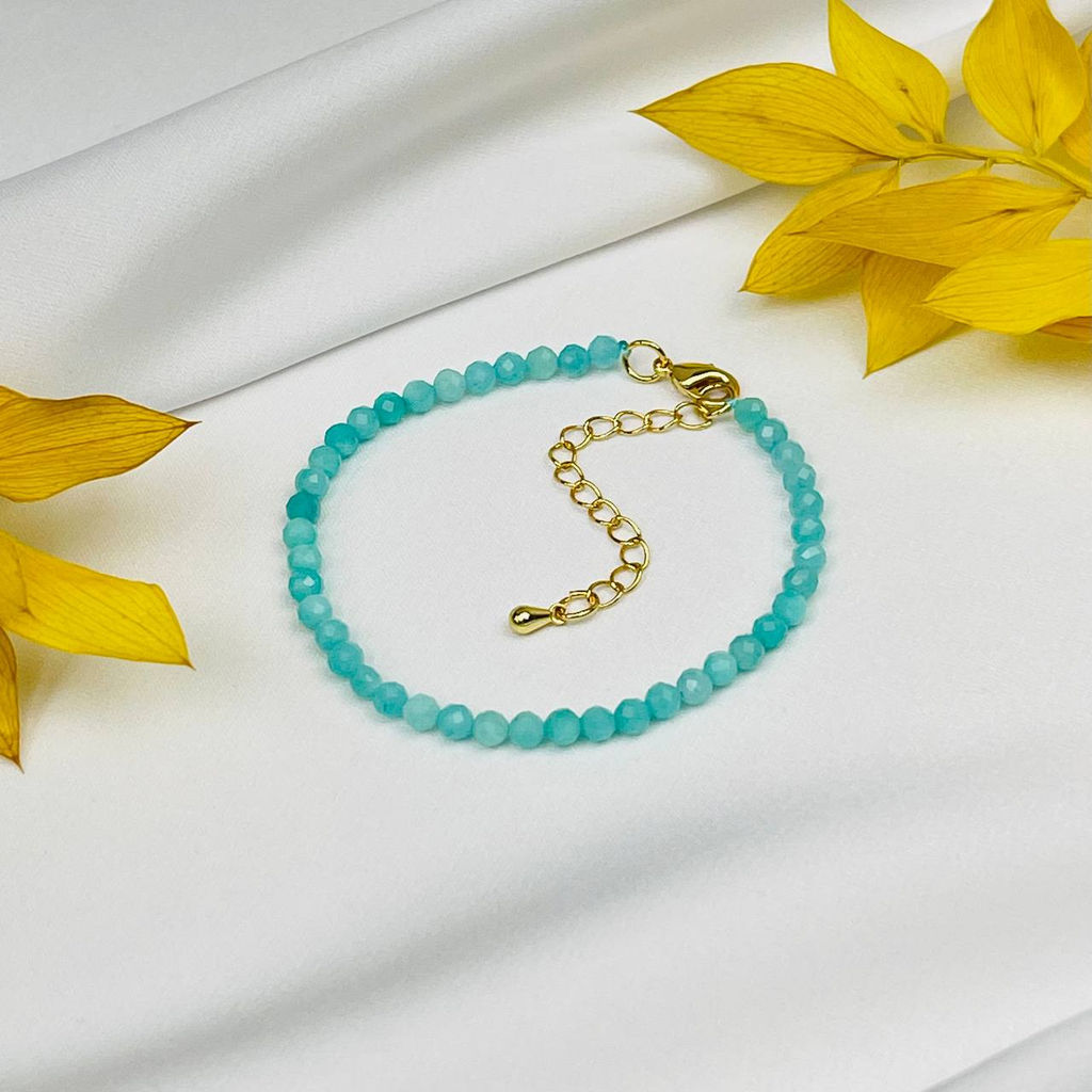 Браслет из Амазонита - Радуга самоцветов фото 2