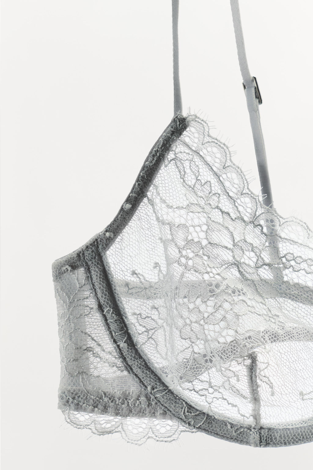 UNDERWIRED LACE BRA - Zara фото 6