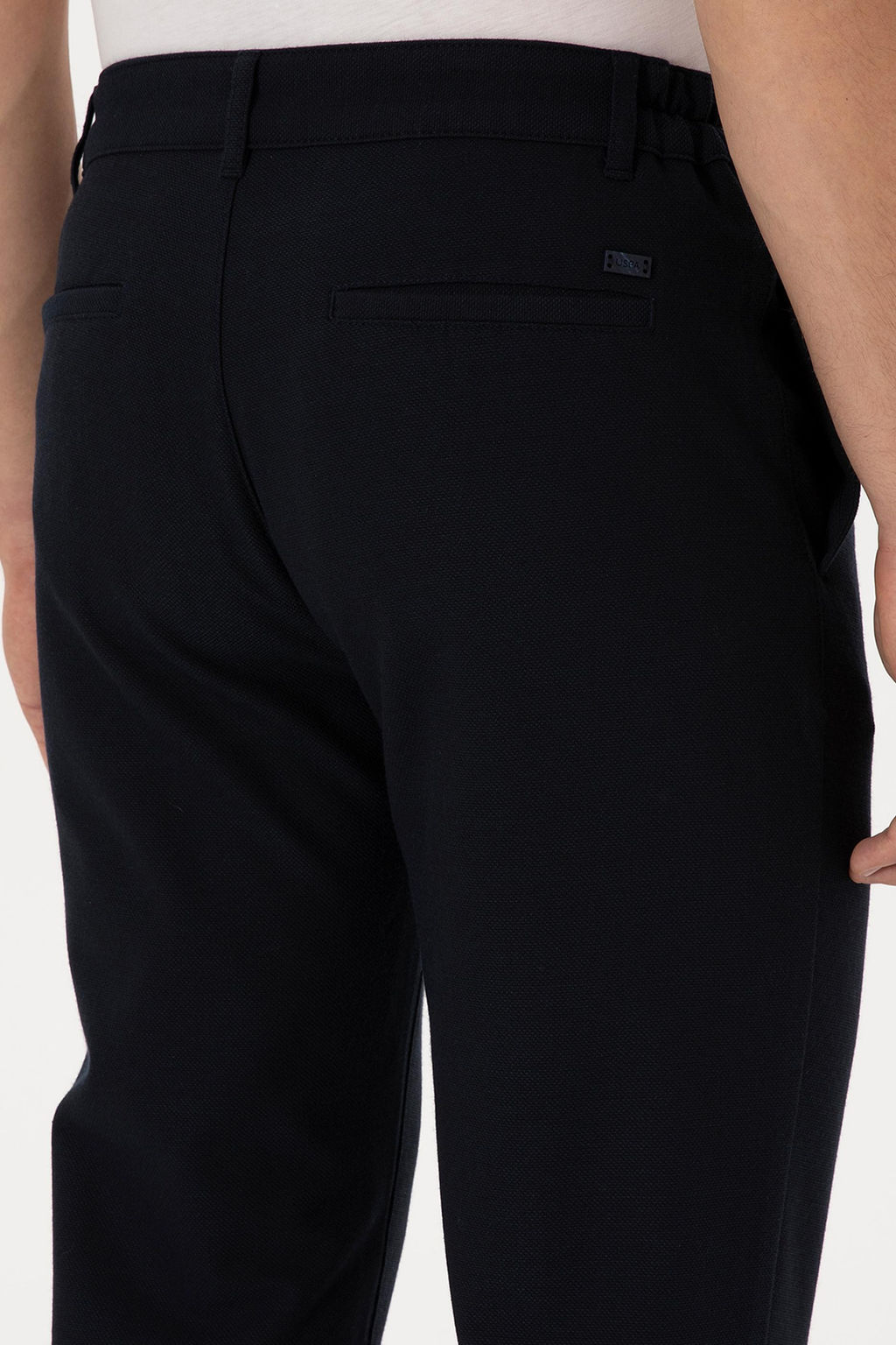 Erkek Lacivert Jogger Fit Kanvas / Chino Pantolon - U.s. polo assn фото 6