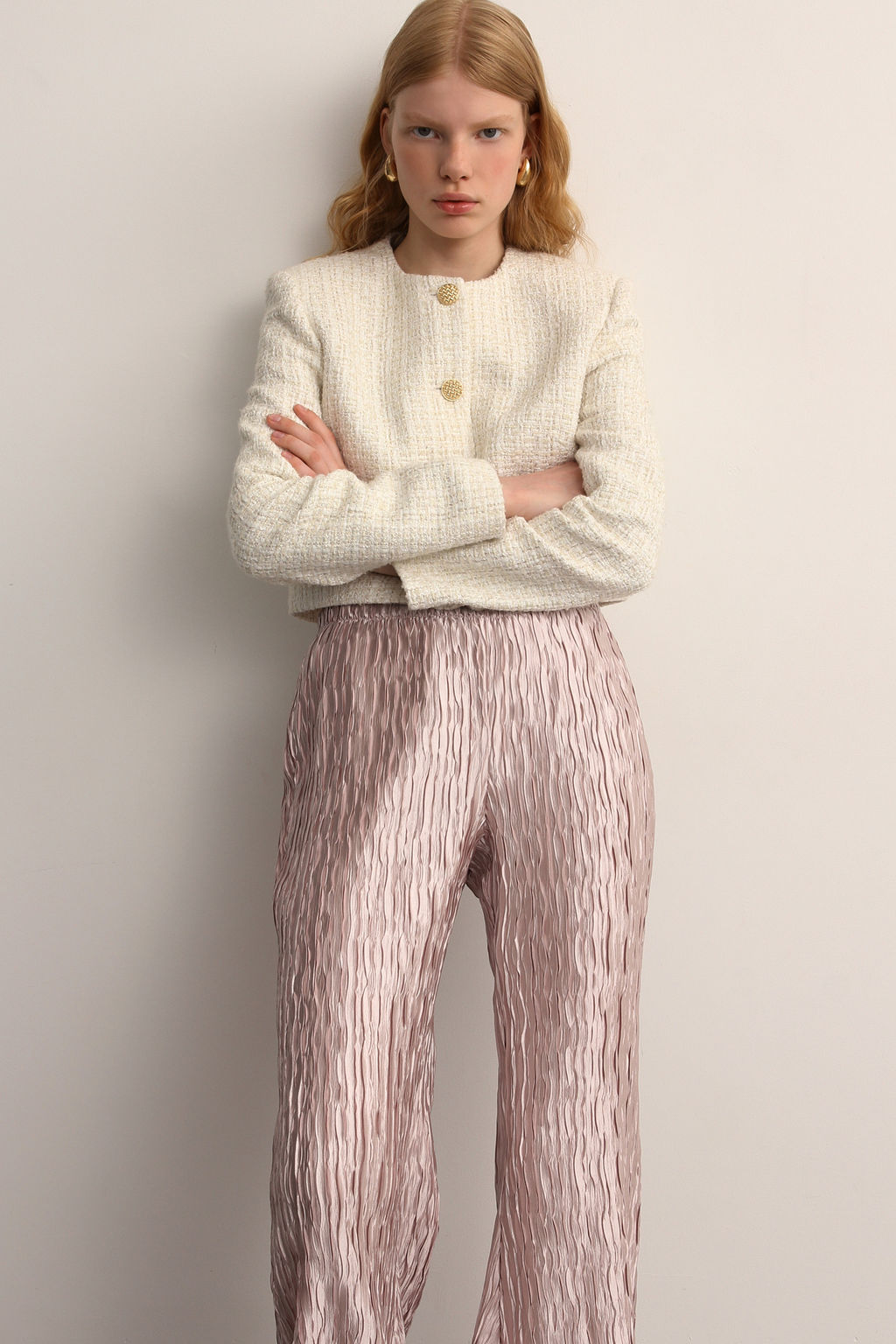 Брюки-клеш плиссе - Mollis фото 2