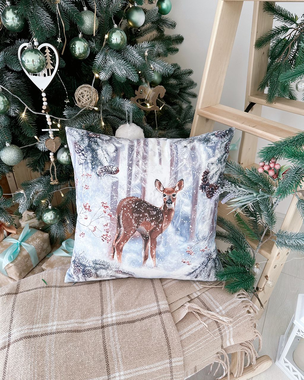 Декоративная наволочка ANG003 - Sahar art lab фото 3