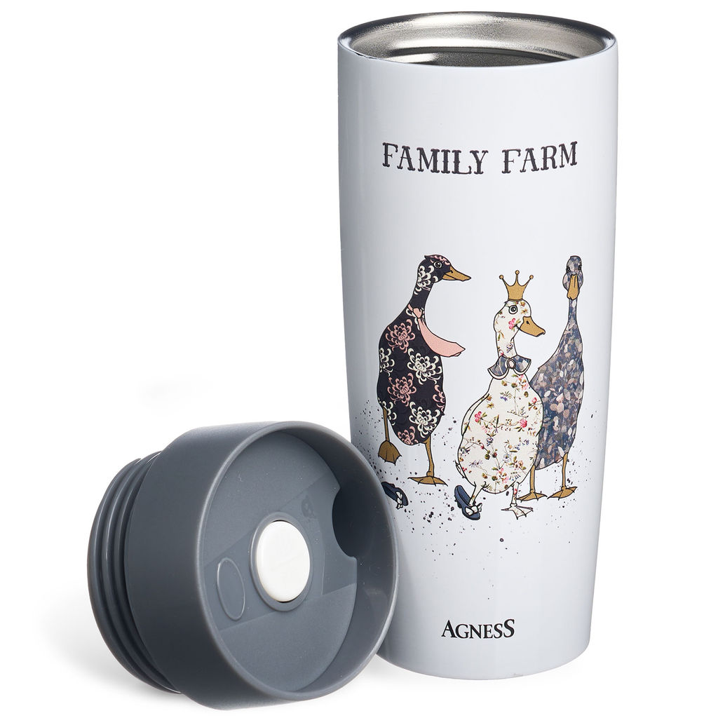 ТЕРМОКРУЖКА AGNESS FAMILY FARM 360МЛ